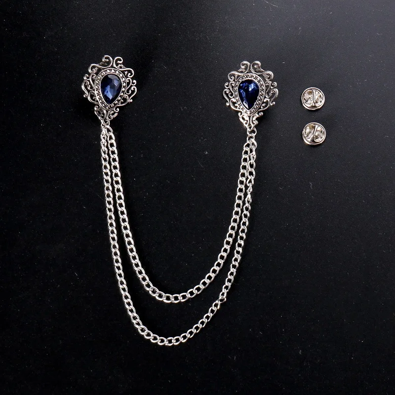 Vintage Collectible Item - Grande broche en alliage de strass