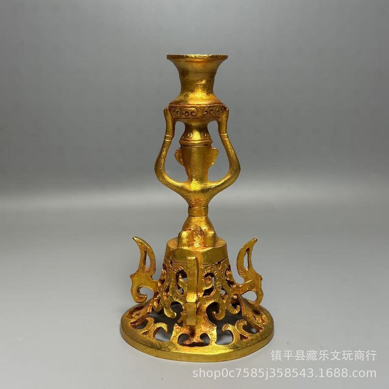 Collectible Vintage Lamps - Réplique antique Sanxingdui d'un vase à