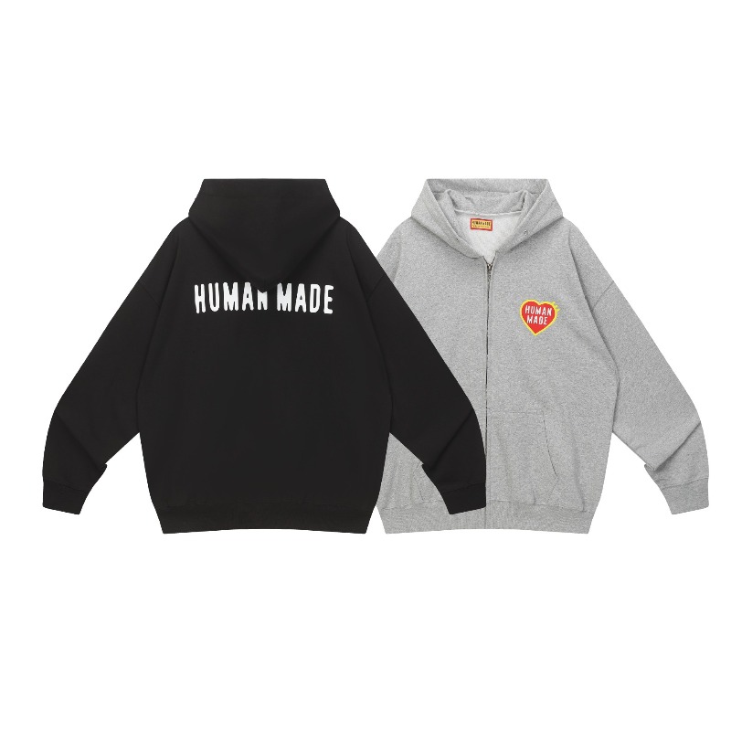 Vintage Zip Hoodie - Sweat à capuche vintage Human Made