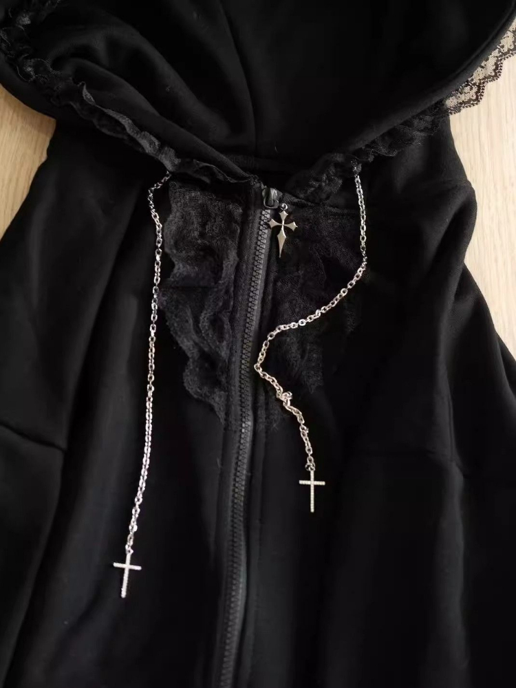 Sweat-shirt à capuche zippé Y2 - Vintage Zip Hoodie avis et prix