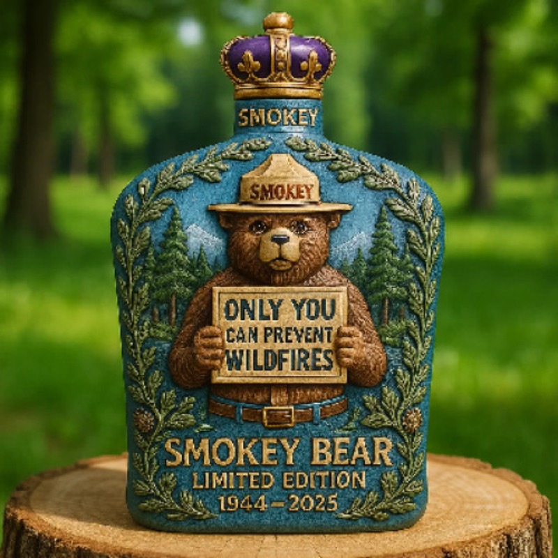 Carafe à whisky Smokey Bear po - Vintage Collectible Liquor Bottles avis et prix