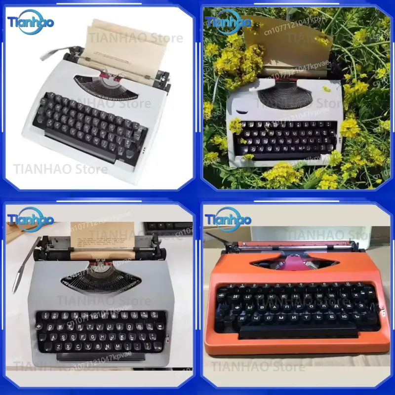 Machine à écrire mécanique rus - Collectible Vintage Tools avis et prix
