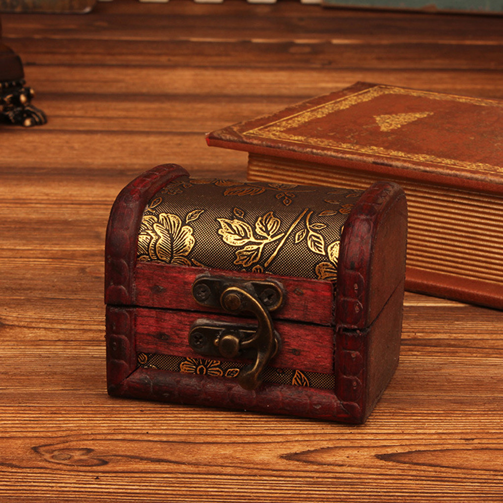 Boîte à bijoux vintage en bois - Vintage Collectible Item avis et prix
